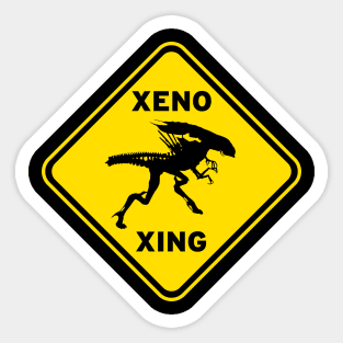 Xeno Xing Sticker